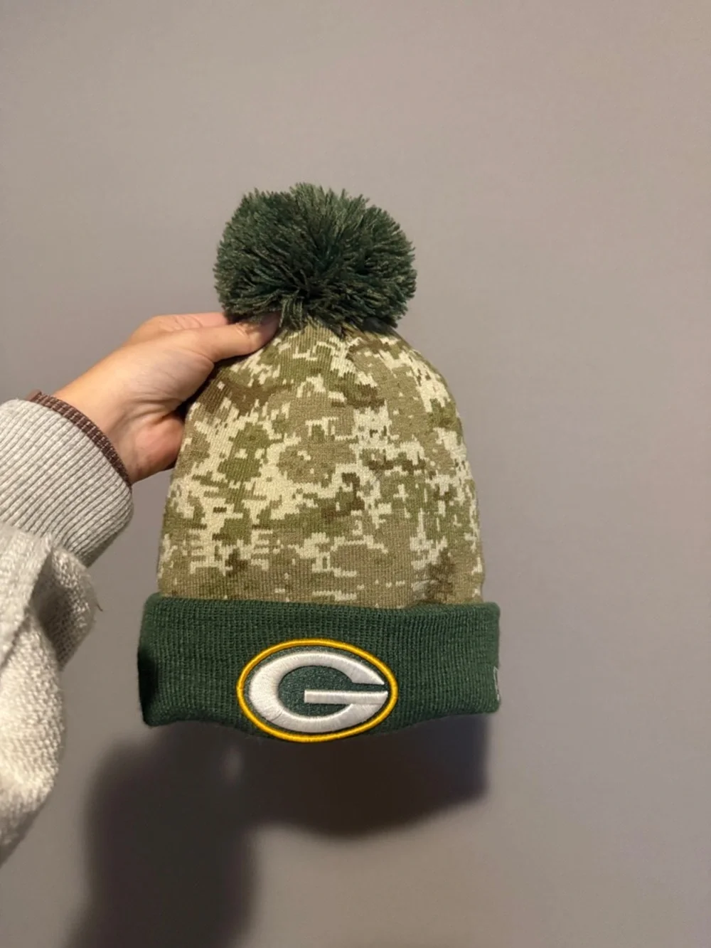 New Era Youth Green Bay Packers Beanie